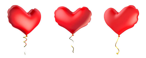 istock Balloon in the shape of a heart. 530529531
