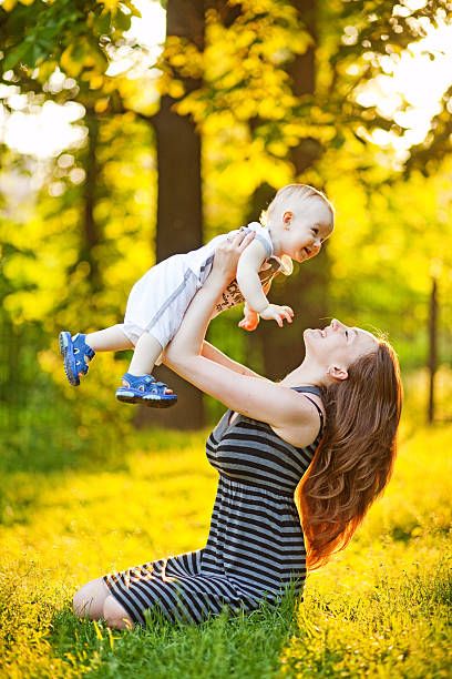 istock Young mother with her baby 530536983