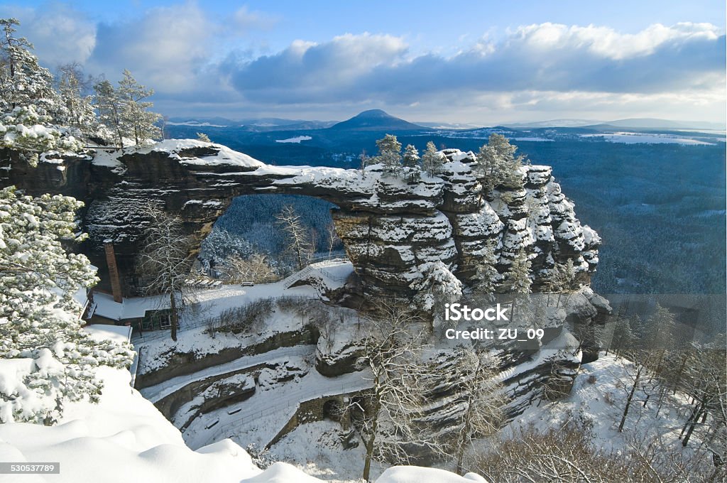 Pravčická brána - Lizenzfrei Tschechische Republik Stock-Foto