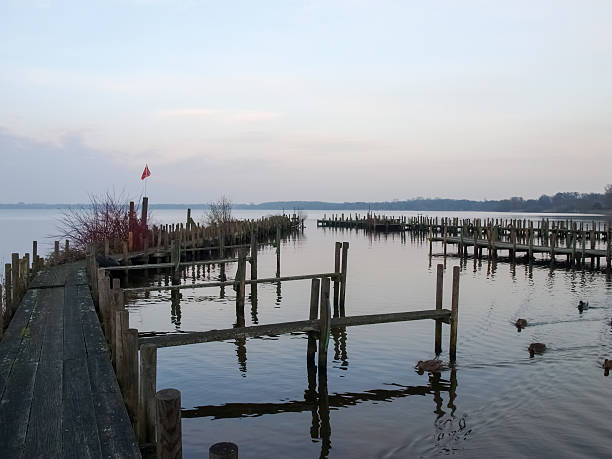 istock Bad Zwischenahn, walkway over the Lake 530539791