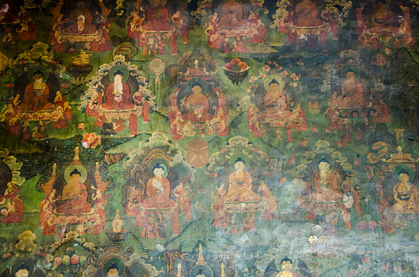 istock Tibetan Wall Fresco 530539919