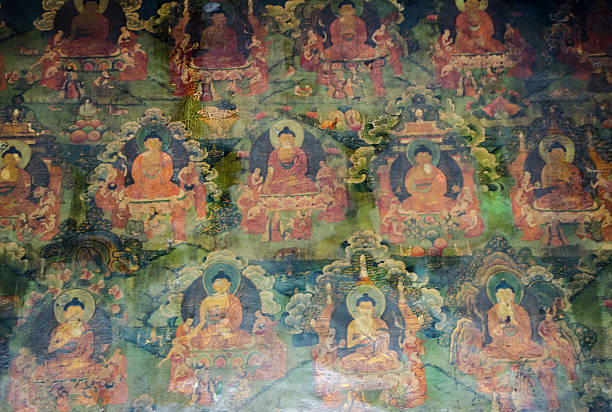 istock Tibetan Wall Fresco 530539923