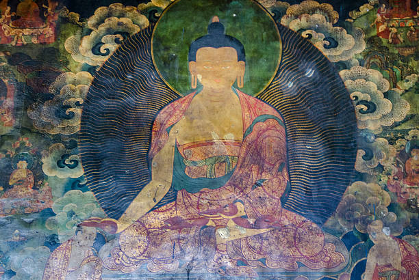 istock Tibetan Wall Fresco 530539925