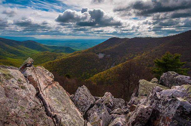 istock View from the boulder-covered summit of Blackrock in Shenandoah 530540217