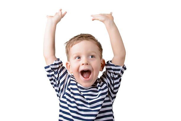istock little boy in a striped vest 530541271