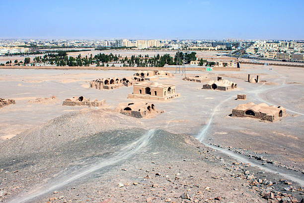 istock Zoroastrian buildings and cemetery 530542817