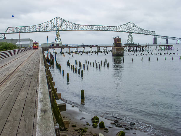 istock Astoria - Astoria–Megler Bridge 530542845