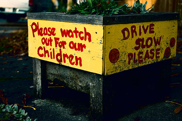 istock City Sign - Protect Children 530543631