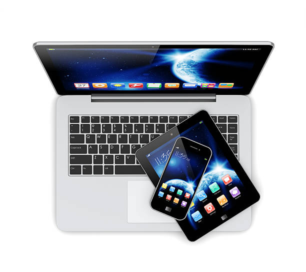 istock Laptop, tablet pc and smartphone 530551309