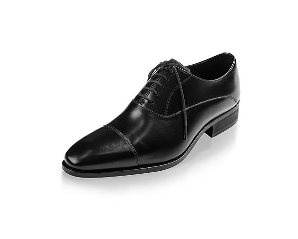 istock Luxury men shoes isolated on white 530553897
