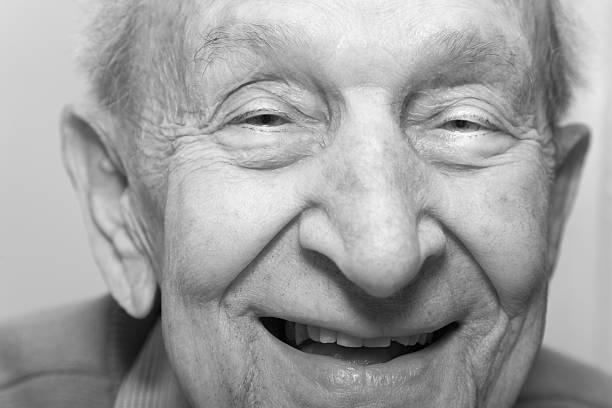 istock Senior portrait monochrome 530554549