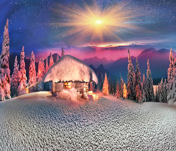 istock Christmas in the Carpathians 530558309
