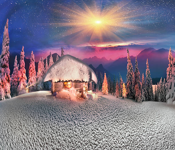 istock Christmas in the Carpathians 530558311