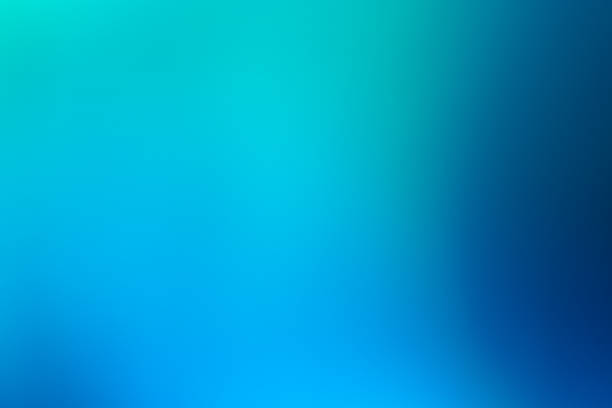 istock Winter Background - Soft dreamy bokeh gradient of  turquoise blue 530558323