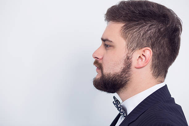 istock Profile of the handsome businessman 530558949