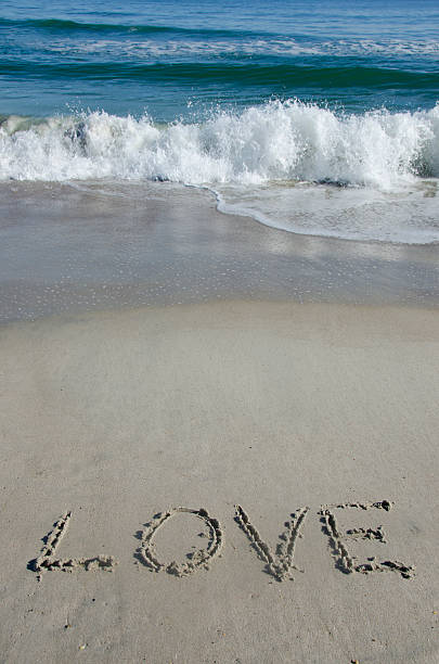 istock Love Written in the Sand 530561439