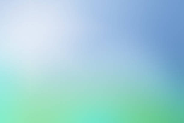 Abstract Blue Green Nature Modern Background