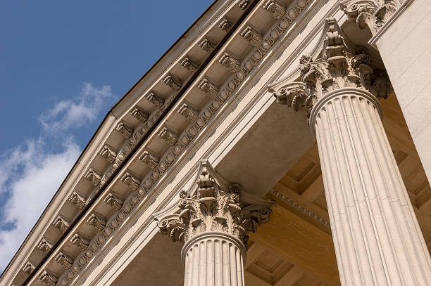 istock Ionian column capital architectural detail 530570660