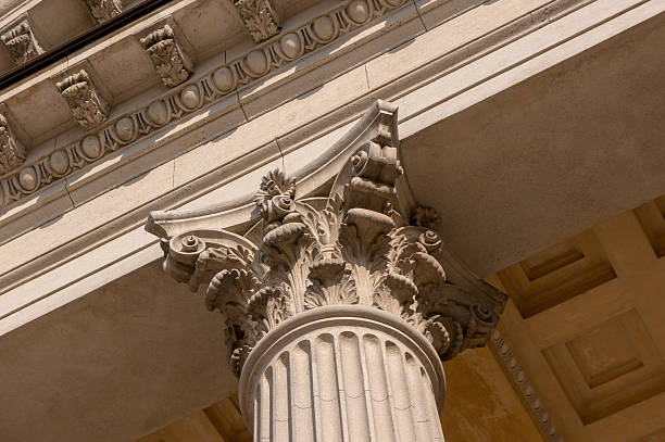 istock Ionian column capital architectural detail 530570760