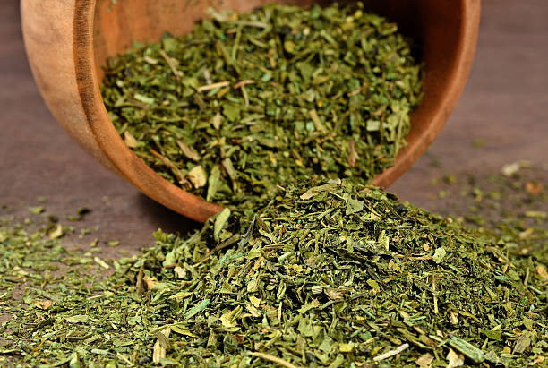 istock Dried parsley in a bowl 530572679
