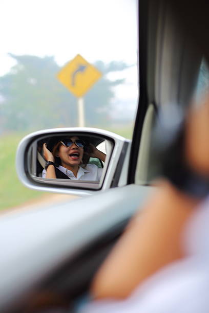 istock Woman excited With signpost bends 530574708