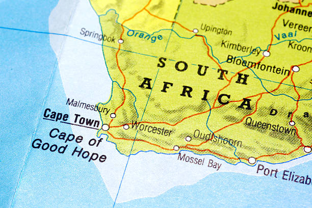 istock Map of South Africa 530575516