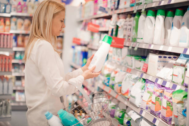 istock Woman choosing fabric softener 530579420