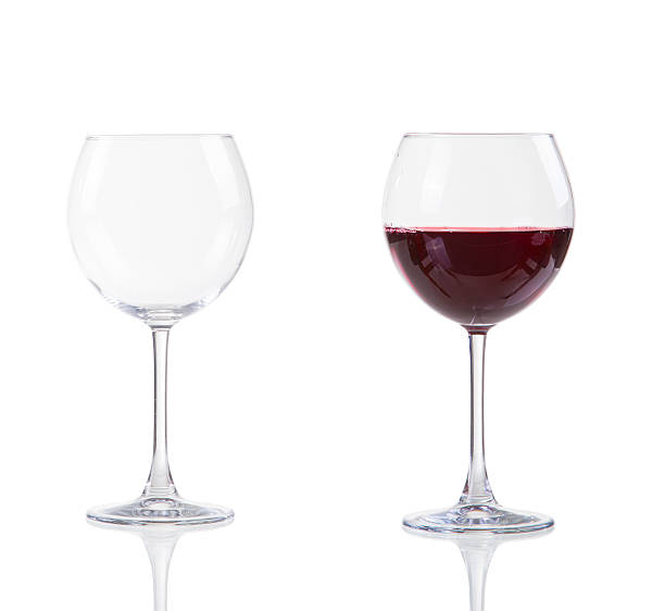 istock Set of glasses with red wine 530580635