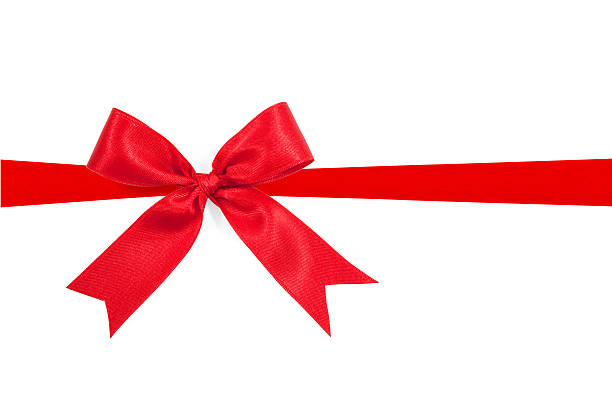 istock red ribbon bow on white background 530581135