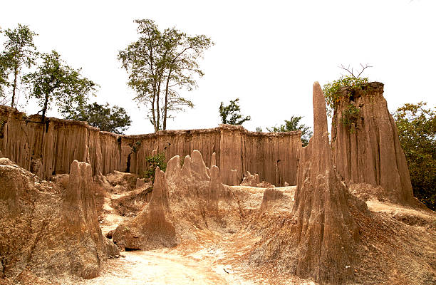 istock The collapse of the soil 530582081
