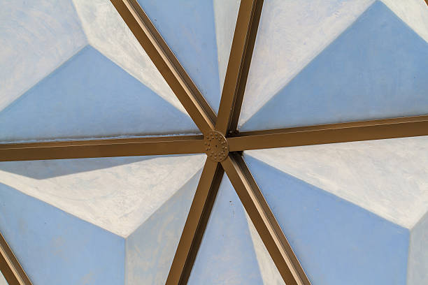 istock Steel with glass roof 530582175