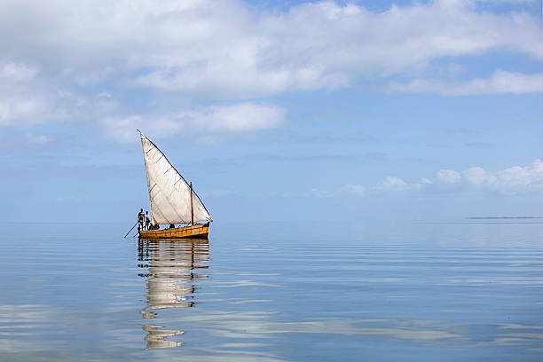 Sailing dhow in Vilankulo, Mozambique