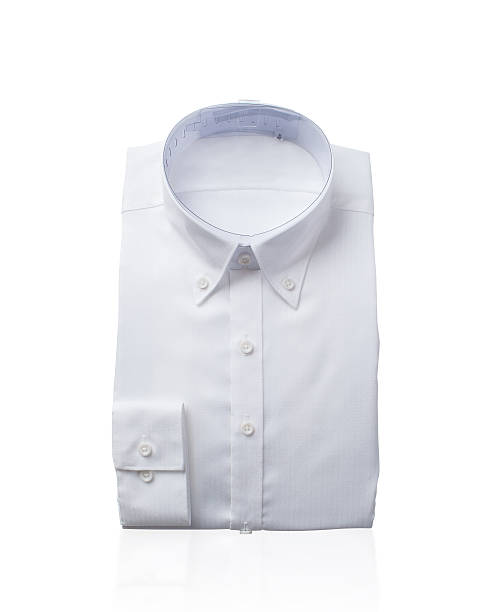 istock White shirt isolated on white 530583801