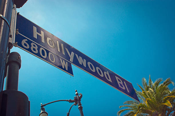istock Hollywood street sign 530585999