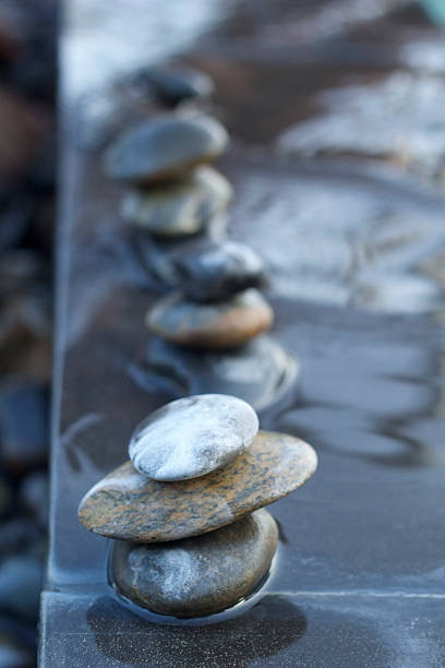istock Spa stones beside the pool. 530586129