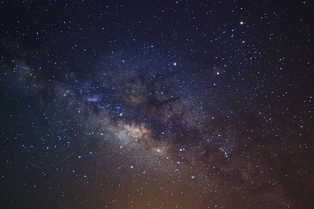 istock milky way galaxy, Long exposure photograph 530586998