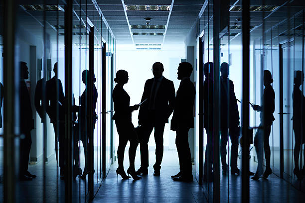 istock Silhouettes of colleagues 530590466