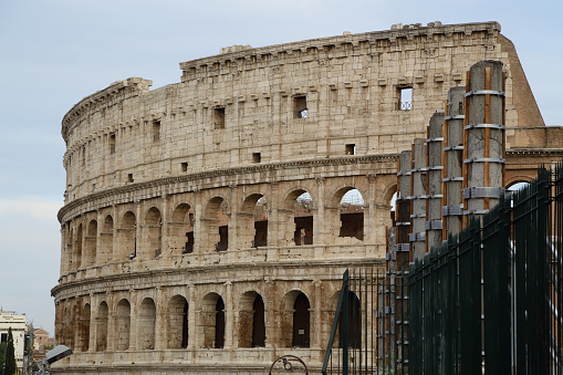The Colosseum or Coliseum, also known as the Flavian Amphitheatre, is an oval amphitheatre in the centre of the city of Rome, Italy. Built of concrete and stone, it is the largest amphitheatre ever built and is considered one of the greatest works of architecture and engineering.