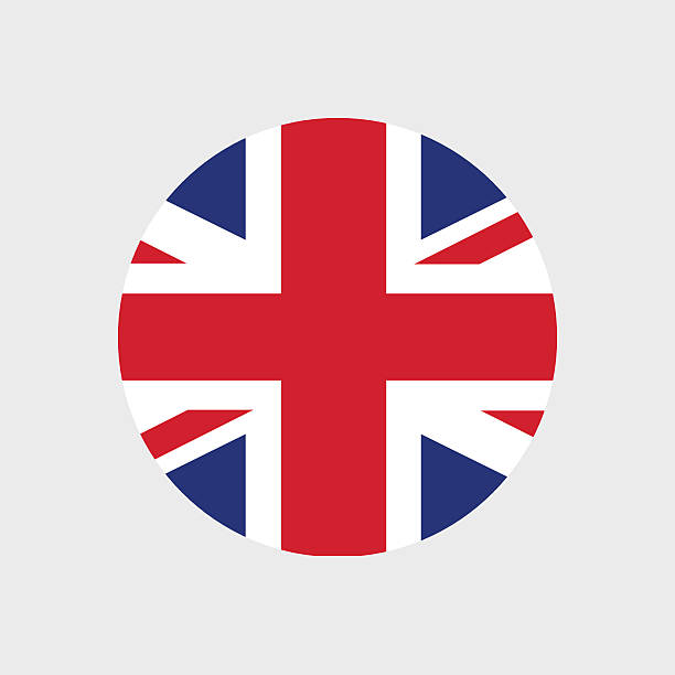 großbritannien-flagge - uk map british flag england stock-grafiken, -clipart, -cartoons und -symbole