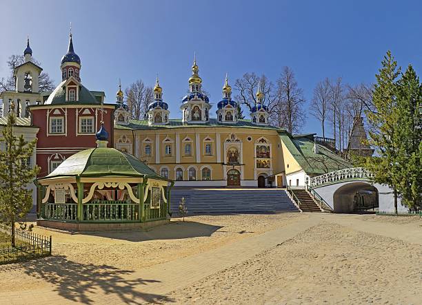 istock Pskov-Caves Monastery or The Pskovo-Pechersky Dormition Monastery 530593605