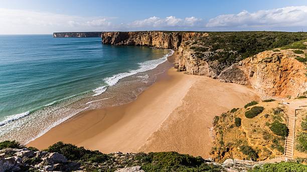istock lonely beach in Portugal 530594377