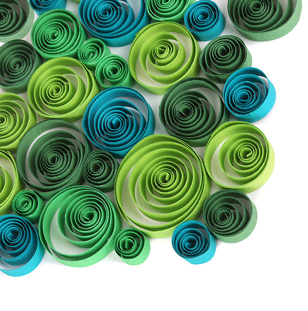 istock Quilled paper ornament 530595723