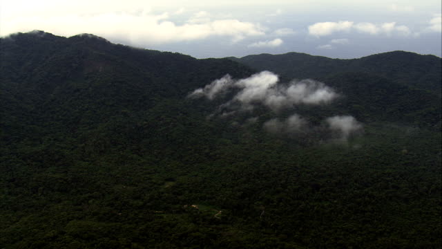 Southern Edge Da Serra Da Bocaina National Park - Aerial View - São Paulo,Brazil