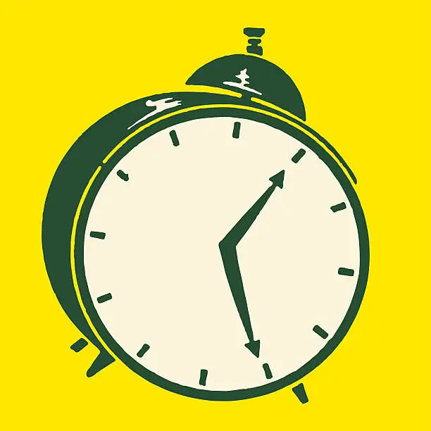 Vector illustration of Alarm Clock