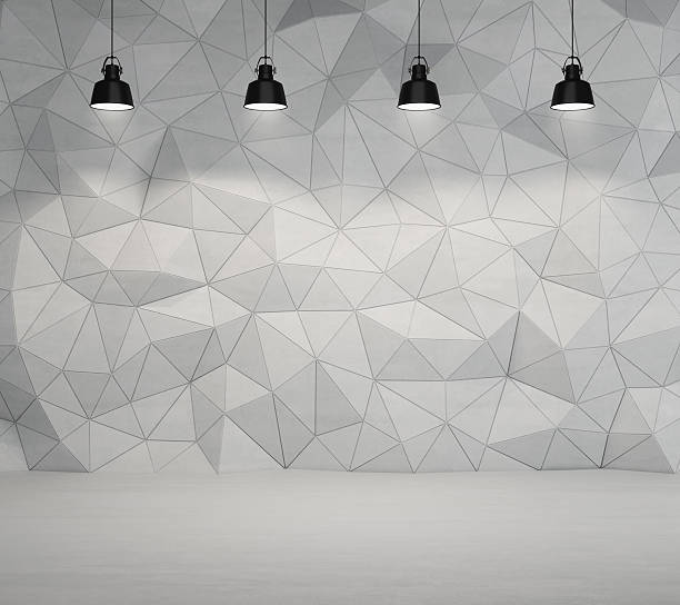 istock room with  lamps 530605897
