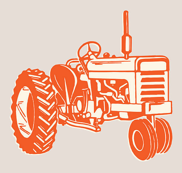 ilustrații de stoc cu tractor - tractor