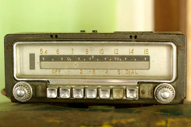 istock Retro radio old vintage style 530606731