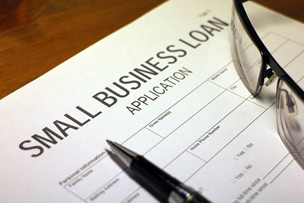 istock Small Business Loan Application 530607567