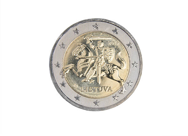 istock Lithuanian 2 euro coin 530612627