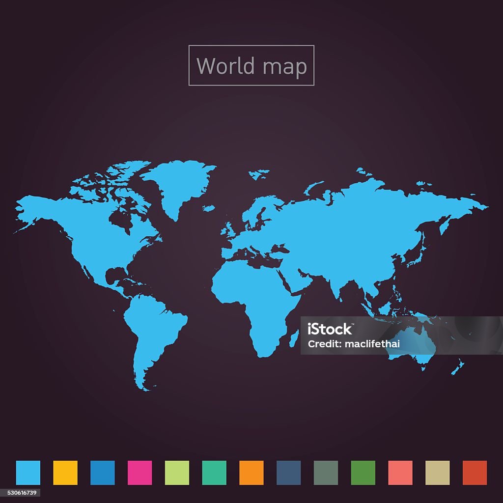 world map vector Abstract stock vector